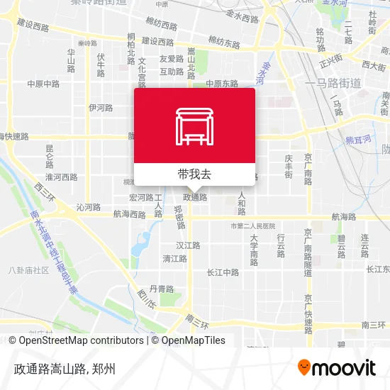 政通路嵩山路地图