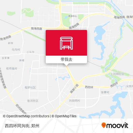 西四环同兴街地图
