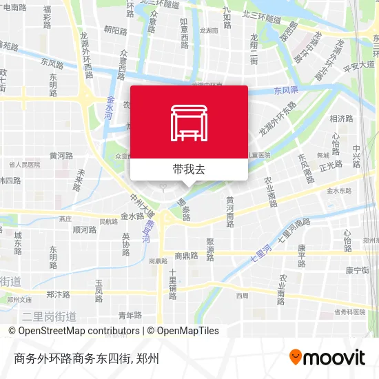 商务外环路商务东四街地图