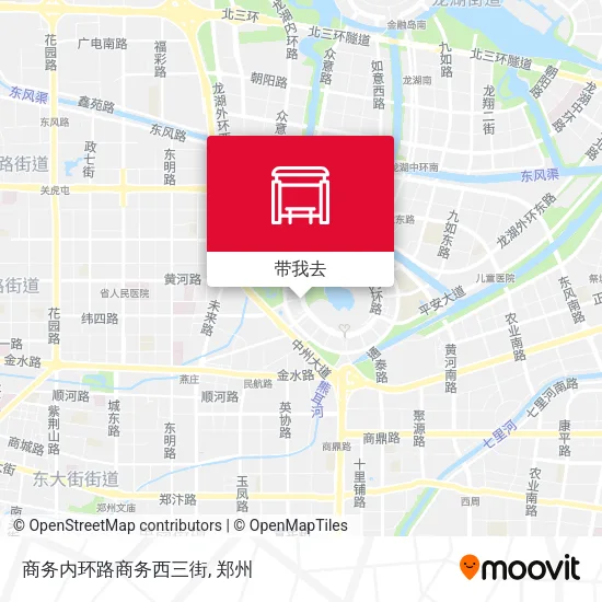 商务内环路商务西三街地图