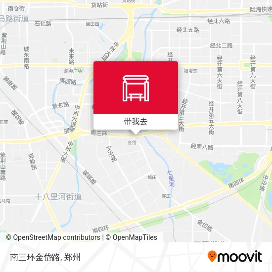南三环金岱路地图