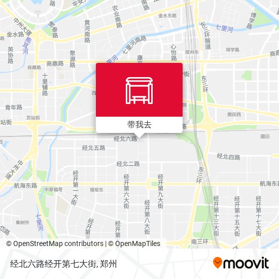 经北六路经开第七大街地图