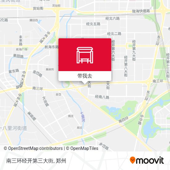 南三环经开第三大街地图