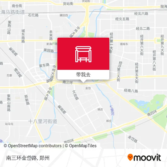 南三环金岱路地图
