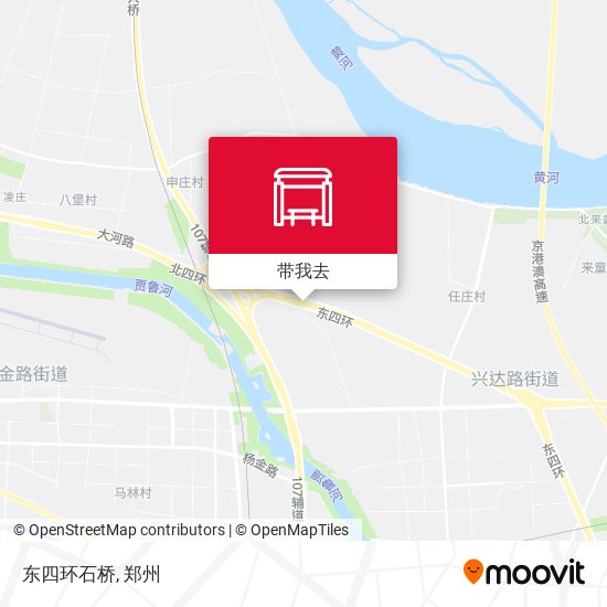 东四环石桥地图