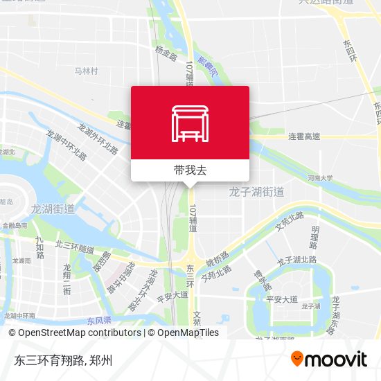 东三环育翔路地图