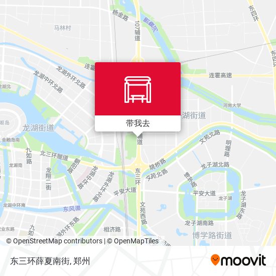 东三环薛夏南街地图