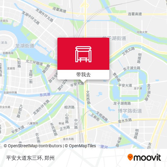 平安大道东三环地图
