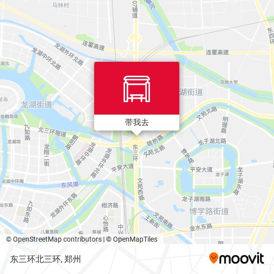 东三环北三环地图