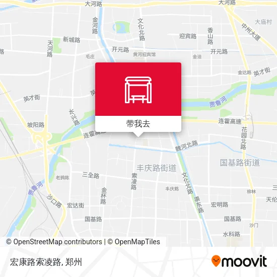 宏康路索凌路地图