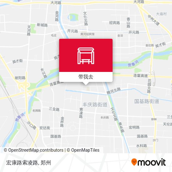 宏康路索凌路地图
