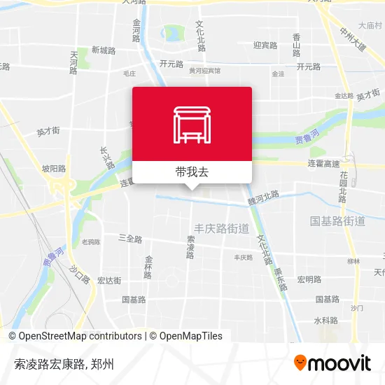 索凌路宏康路地图