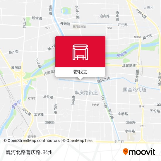 魏河北路普庆路地图