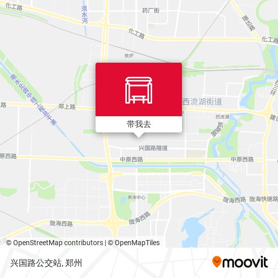兴国路公交站地图