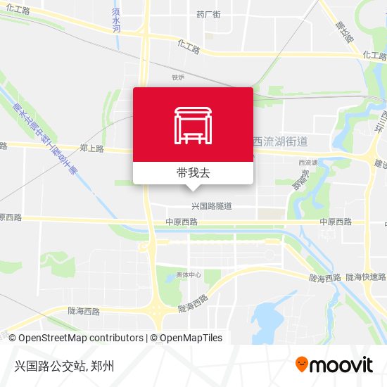 兴国路公交站地图