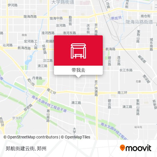 郑航街建云街地图