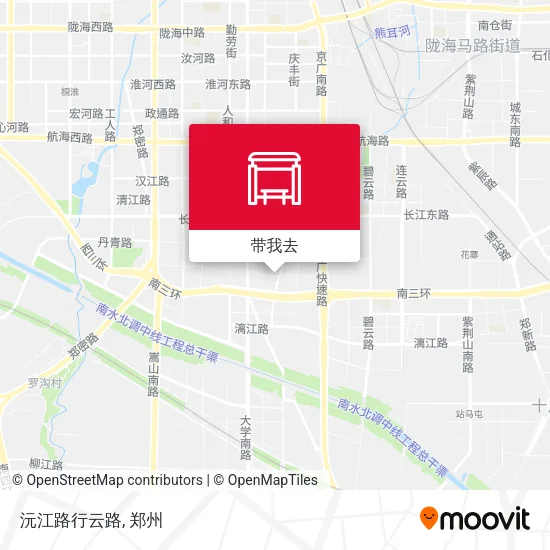 沅江路行云路地图