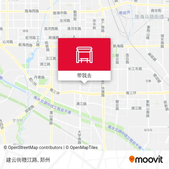 建云街赣江路地图