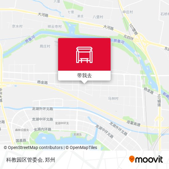 科教园区管委会地图
