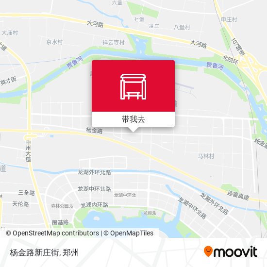 杨金路新庄街地图