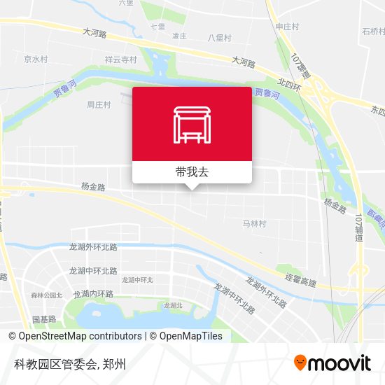 科教园区管委会地图