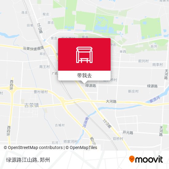 绿源路江山路地图