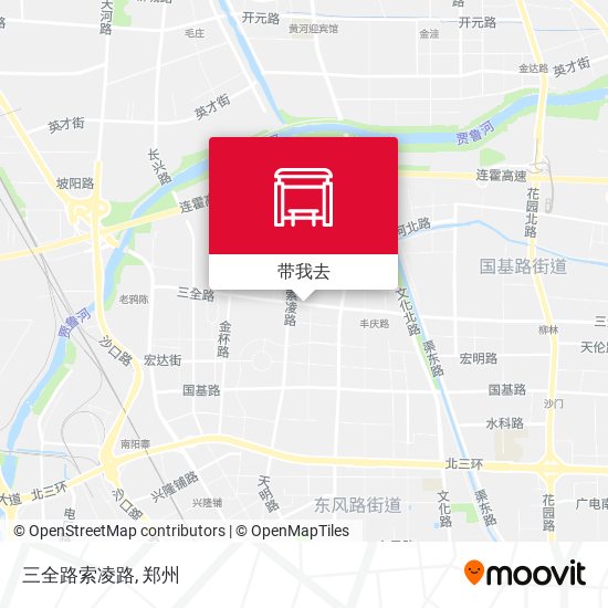 三全路索凌路地图