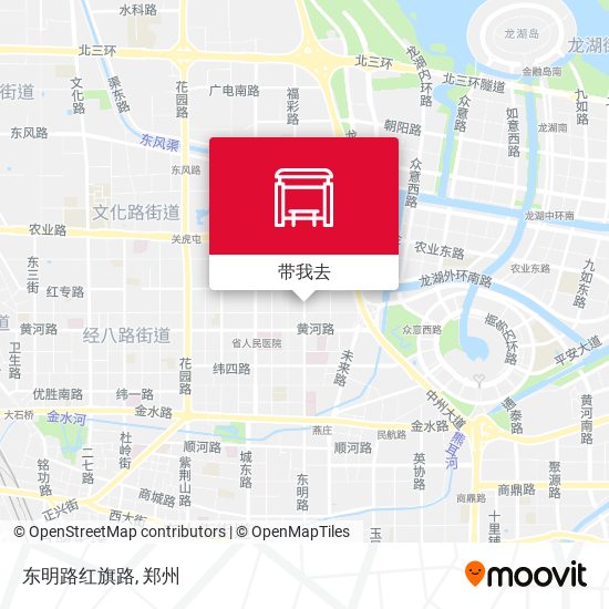 东明路红旗路地图