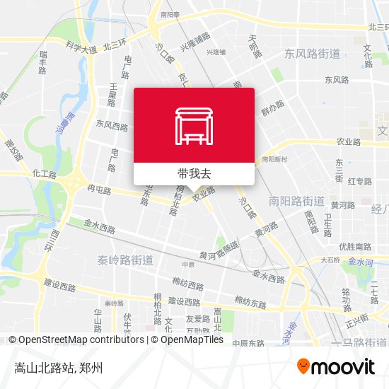嵩山北路站地图
