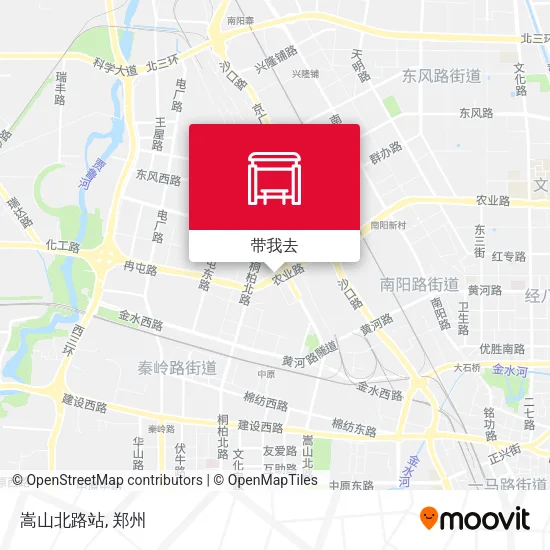 嵩山北路站地图