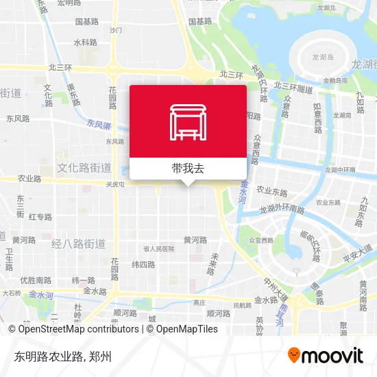 东明路农业路地图