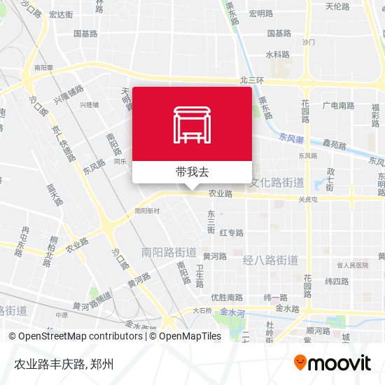 农业路丰庆路地图