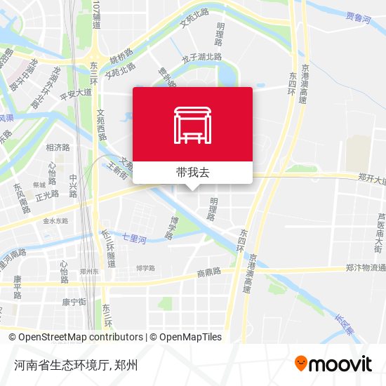 河南省生态环境厅地图