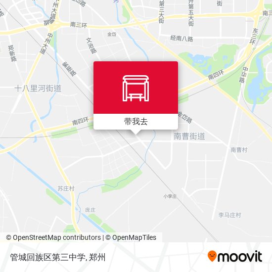 管城回族区第三中学地图