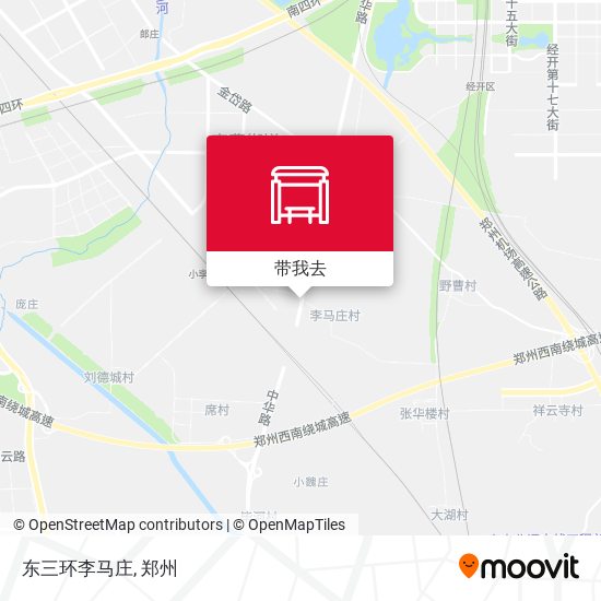 东三环李马庄地图