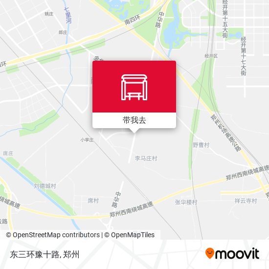 东三环豫十路地图