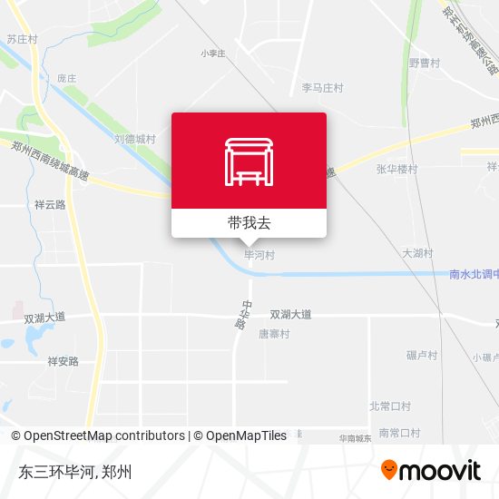 东三环毕河地图