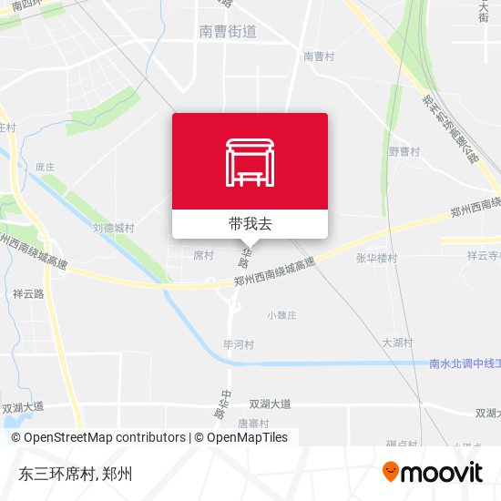 东三环席村地图