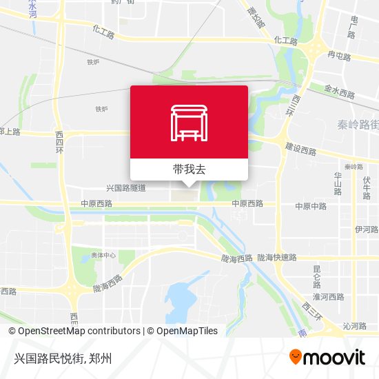 兴国路民悦街地图