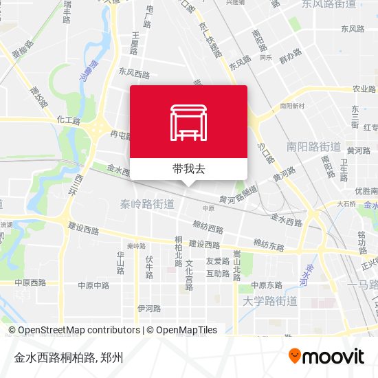 金水西路桐柏路地图