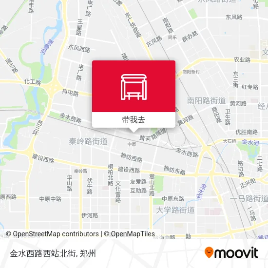 金水西路西站北街地图
