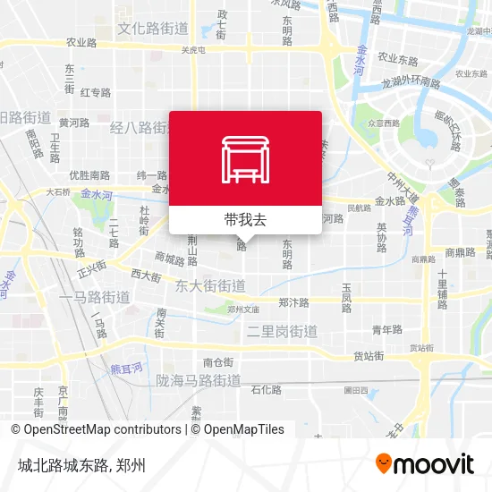 城北路城东路地图