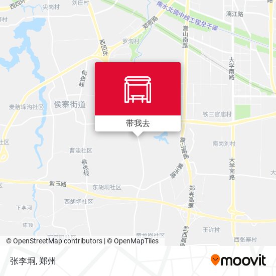 张李垌地图
