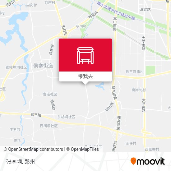张李垌地图