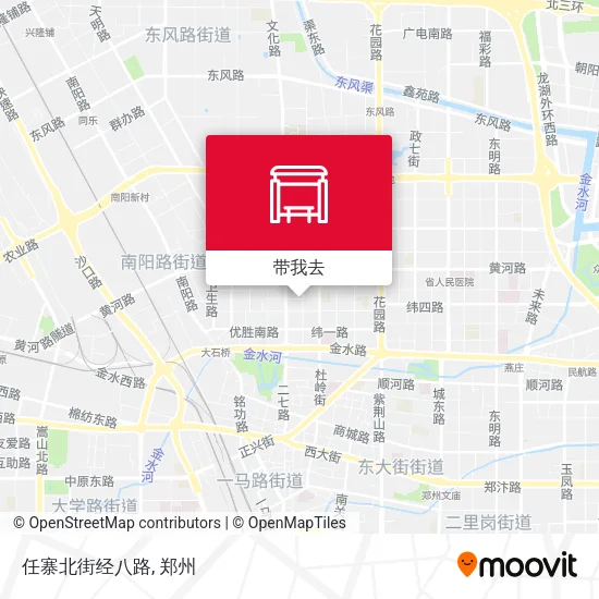 任寨北街经八路地图