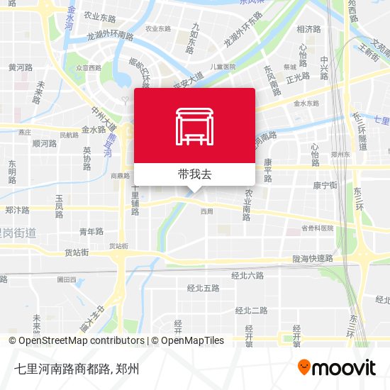 七里河南路商都路地图