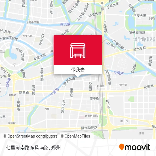 七里河南路东风南路地图