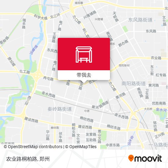 农业路桐柏路地图