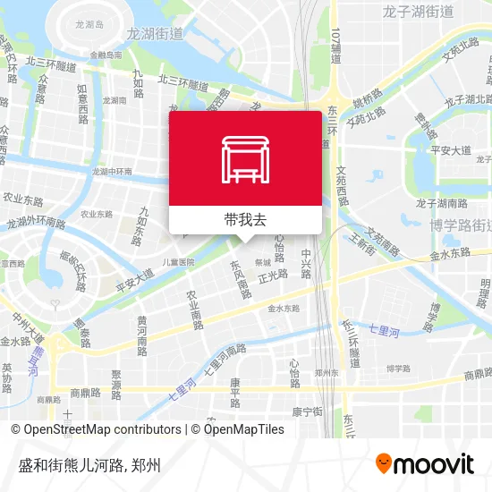 盛和街熊儿河路地图