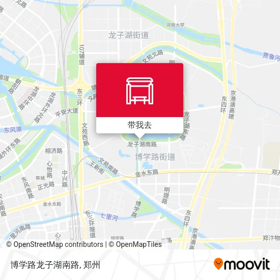 博学路龙子湖南路地图